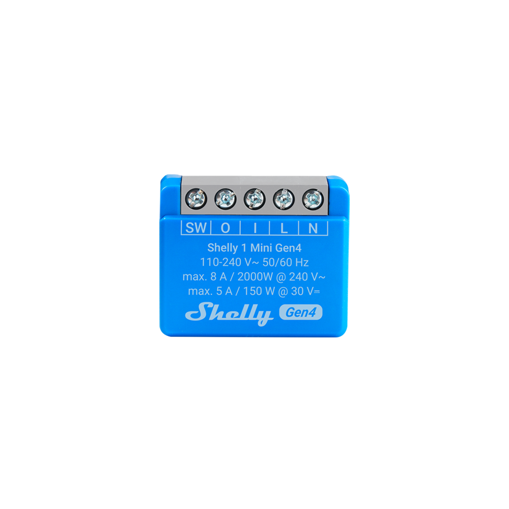 Shelly 1 Mini Gen4 Einzelpackung