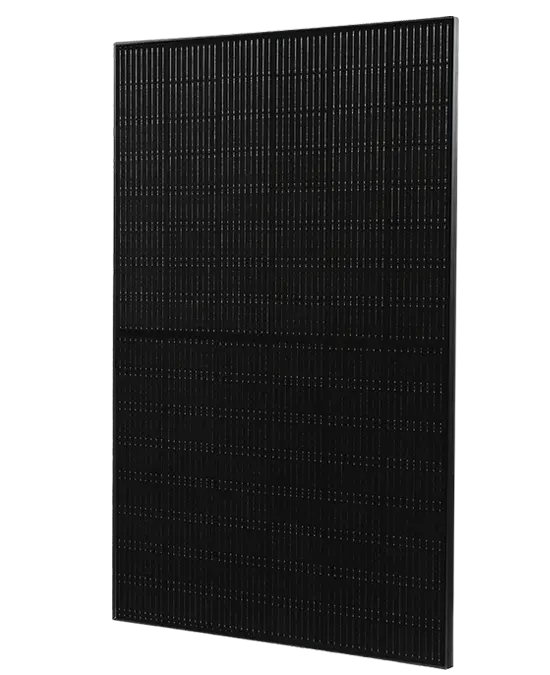 Solar Fabrik Mono S4 Halfcut Trend Full Black 455W – Glas-Glas Solarmodul bifazial (schwarzer Rahmen, N-Type TOPCon)