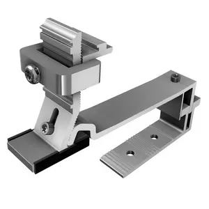 SL-Rack SL Alu Multi Hook, 3-fach verstellbarer Dachhaken, einhängbar oder verschraubbar, schlank, blitzstromtragfähig, Montage 11100-05