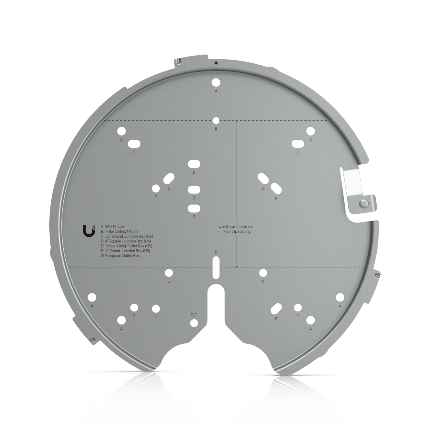 Ubiquiti Flagship AP Replacement Mounting System U-PRO-MP