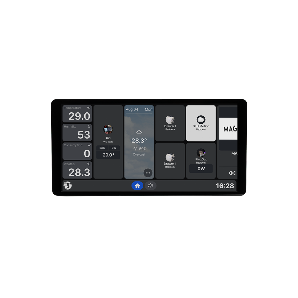 Shelly Wall Display X2i Silber