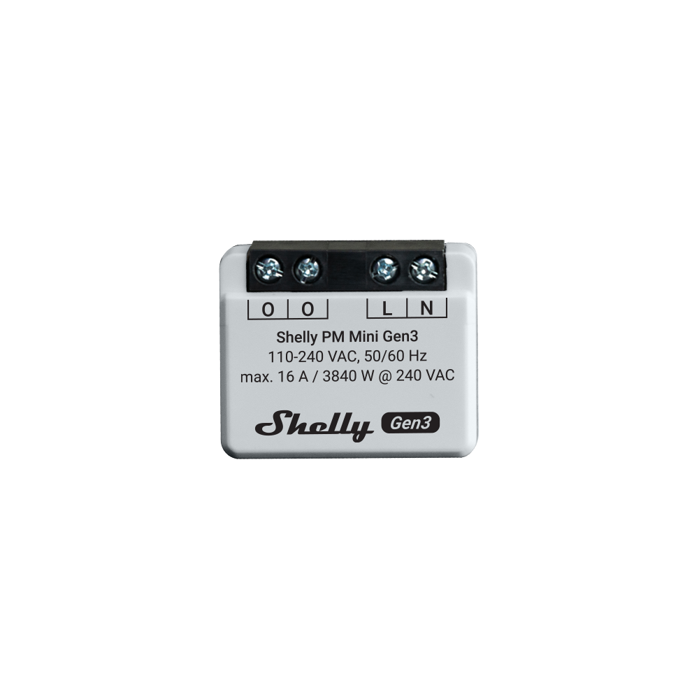Shelly PM Mini Gen3 Einzelpackung
