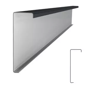 SL-Rack RAIL 35 Abdeckung - 300 mm schwarz